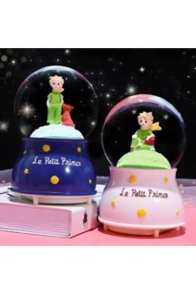 Genel Markalar Mini Boy Küçük Prens Kar Küresi Işıklı 6.5 Cm