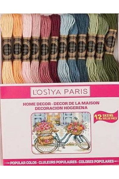 LOSİYA PARİS Muline Set (12 Colors)