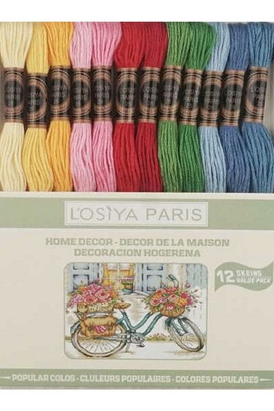 LOSİYA PARİS Σετ Muline (12 Χρώματα)