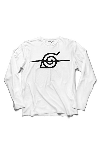 Kendim Seçtim Naruto Itachi Anime Manga Logo 2 Majica sa dugim rukavima