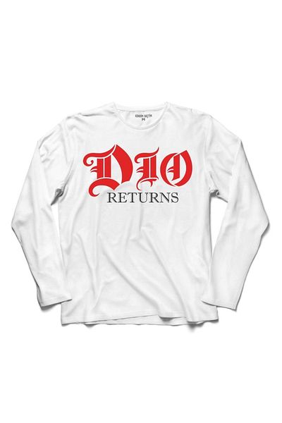 Kendim Seçtim Tricou cu mânecă lungă cu logo Ronnie James Dio Returns