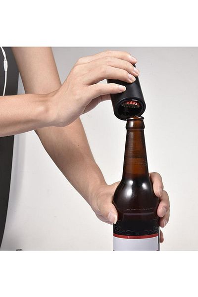 babikamium Automatic Magnetic Bottle Opener Opener Stainless Steel Kitchen Bar Buffet Easy Basaç Soda Cola Beer