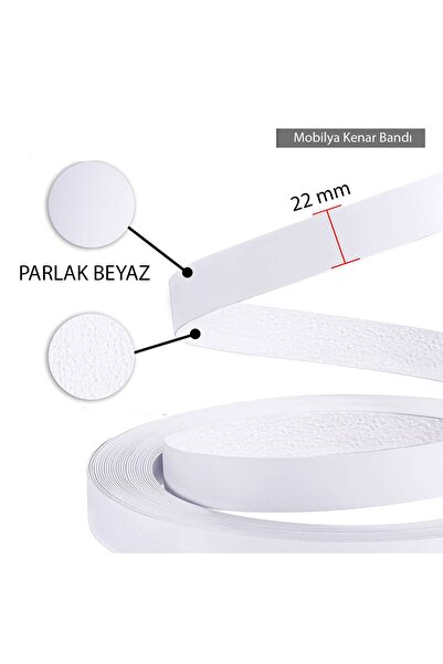 Yaman Bilişim Mobilya Kenar Bandı Ütü Ile Yapışan Kenar Bandı 2 Metre Parlak ...