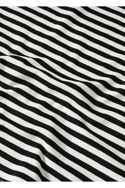 MANGO Woman Cotton Striped T-Shirt