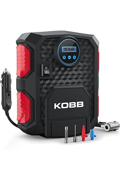 Genel Markalar Kb200 12volt 150 Psı Ayarlanabilir Dijital Basınç Göstergeli Hava Lastik Şişirme Pompası