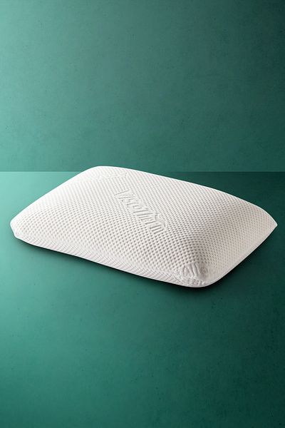 Homedius Orthopedic Cotton Visco Pillow - Neck Support, 60x40x12 Cm, 59x39 White