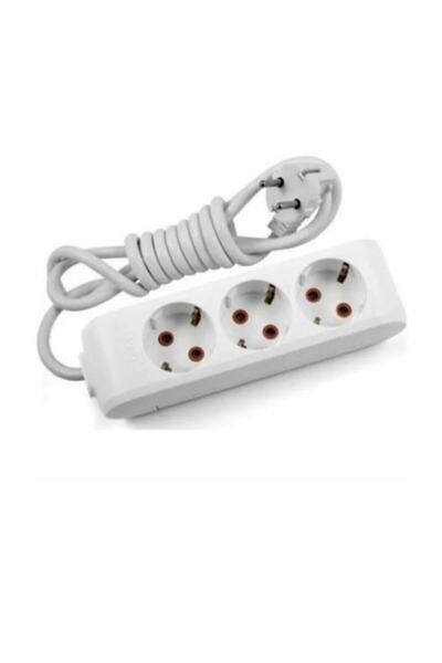 VİKO Far 3lü Priz 2 M Kablolu