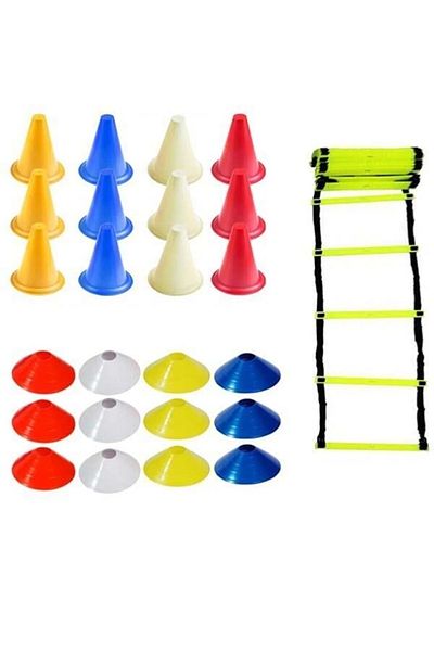 virajx Training Set 4m Ladder 12 Pieces Funnel 12 Pieces Bowl Set