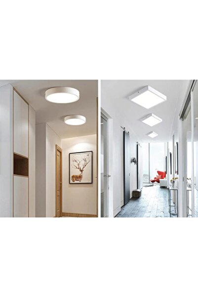 Cata 18w Sıva Üstü Yuvarlak Led Panel Armatür Ct-5233 - Günışığı