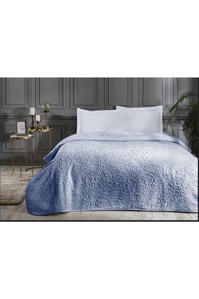 Özdilek Trendy Double Blanket Blue 220x240
