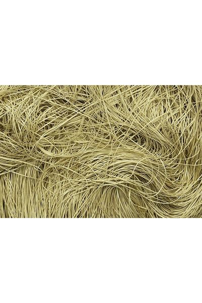 AKÇA TEKSTİL Rope Curtain Thin Chain Gold Color 300 X 280 Cm
