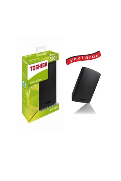 Toshiba 500 Gb Canvio Basics 2.5" Usb3.2 Gen1 + Type-c Adaptör Hdtb420ek3ab H...