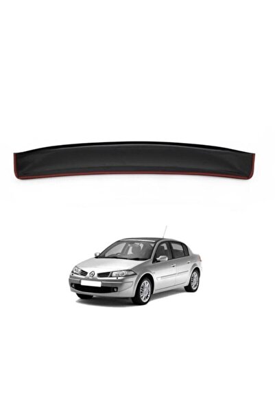 Leader Renault Megane 2 Uyumlu Cam Üstü Spoiler (plastik)