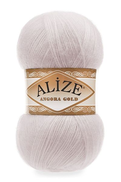 Alize Angora Gold Color No-168- Winter White