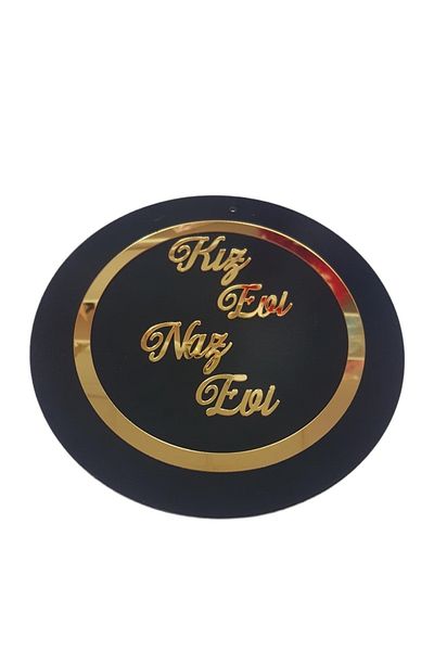Evsay Girl Evine Naz House Door Ornament Door Accessory 24 Cm Diameter
