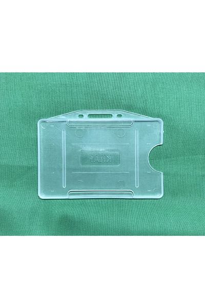 KRAF Transparent Hard Name Card Protector - Name Card Cover Card Protector Horizontal