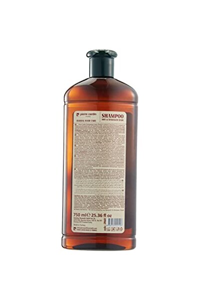 Pierre Cardin شامبو عشبي كبير الحجم - للشعر الجاف والتالف، 750 مل