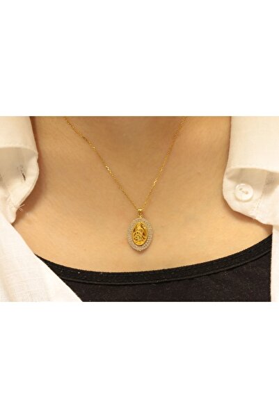 Hakan Güler Kuyumculuk Altın Zincirli Tuğralı Kolye Ucu