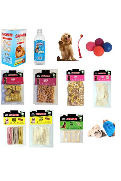 DogMozz Xxl 12 Parça Köpek Ödül Bakım Oyuncak Hediye Seti