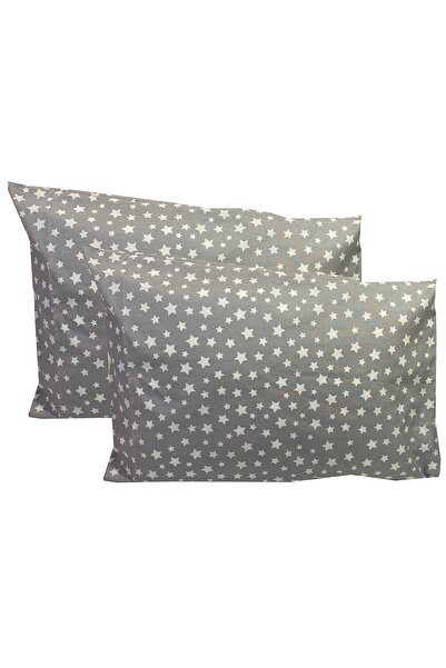 Vip Home Concept Față de pernă Ranforce 2 Bucăți Vip Bumbac 50x70 Cm-gri Star