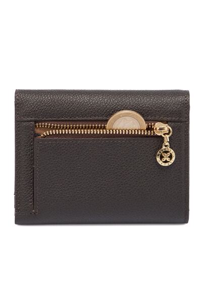 Tergan Brown Leather Women's Wallet 05809h6c