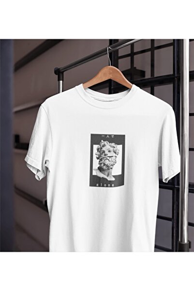 TROVE Unisex Femei Bărbați Alone Lonely Statue Mitologia Perioada Old Object ...