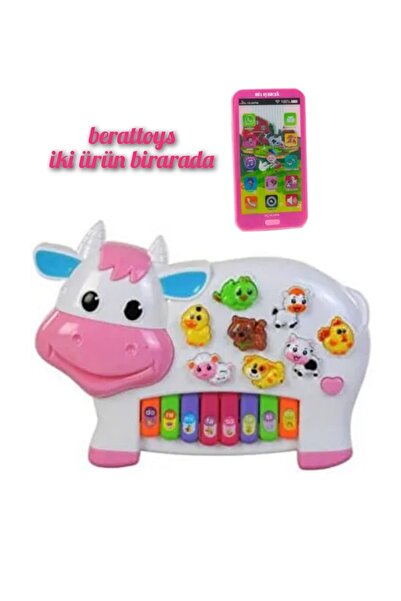 berattoys Ikiürün Birarada Türkçe Müzikli Işıklı Telefon Ve Türkçe Müzikli Iş...