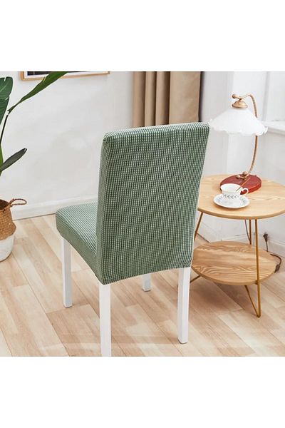 uzhanem 1 τμχ Κάλυμμα καρέκλας Lycra, Κάλυμμα καρέκλας Water Green Mint Χρώμα