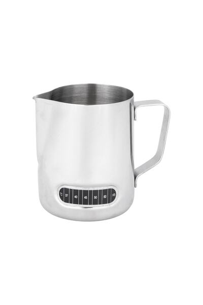 Horecamark Profesyonel Dereceli Süt Potu Pitcher Isı Göstergeli 600 ml