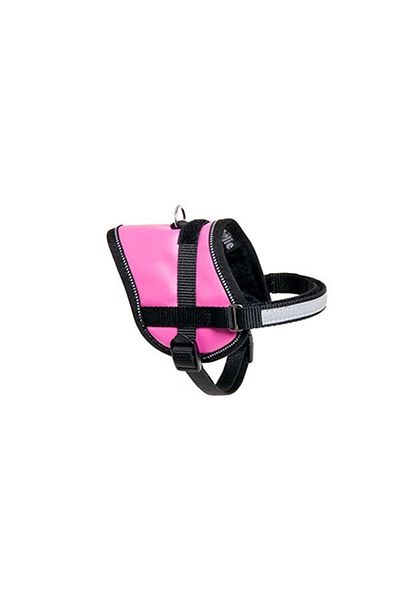 Flamingo Pink Eeny Mini Chest Collar - 36-46 Cm