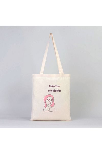 Ceylin Hobi Hediyelik Υφασμάτινη τσάντα I'm So Pretty Written 35x40cm