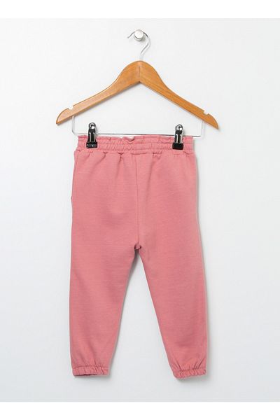 Koton Skinny Leg Pink Baby Sweatpants 3wmg40020ak