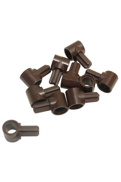 LEGO Technic Moc Custom Axle Pin Connector Hub Brown 4 Pieces to Ship