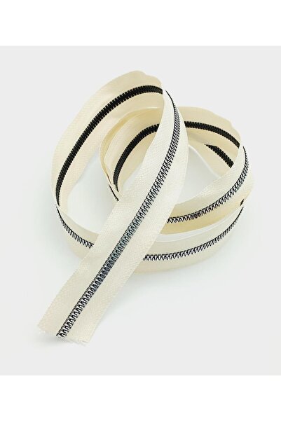 angel çanta aksesuar Fermoar Argintiu Mijloc 100 Cm Culoare Crem