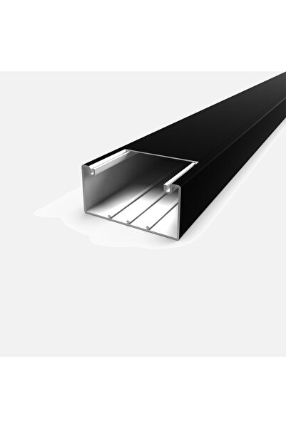 Mutlusan 100X50 mm Kablo Kanalı 2M (Siyah)