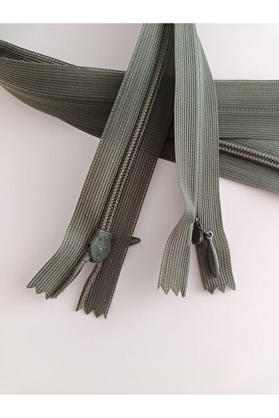 fabricorg Hidden Zipper 40 Cm 2 Pieces (khaki)
