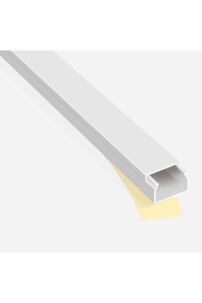 Mutlusan Kablo Kanalı Yapışkanlı Beyaz (2m.) 20*10 Mm