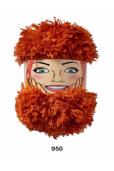 knitme 5 τεμάχια Pop Art Χρώμα Κωδικός 0950 100% Micro Polyester 100gr 40m Σχοινί πλεξίματος