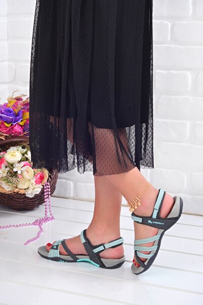 lumberjack Sandale de mers pe plajă Eftal Daily Velcro pentru femei