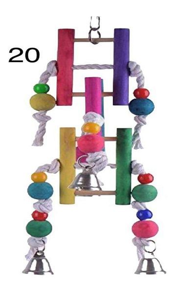 SERTİCARET Parrot and Bird Toy in Cage