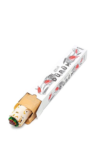 too'b Πολύχρωμες κάλτσες δώρου Unisex με σχέδιο Kebab 2 ζευγάρια