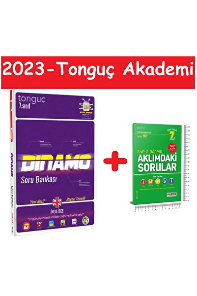 Tonguç Yayınları 7. Sınıf Dinamo Yeni Nesil Ingilizce Soru Bankası