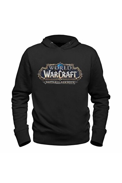 Alfa Tshirt Unisex Black World Of Warcraft Hooded Sweatshirt