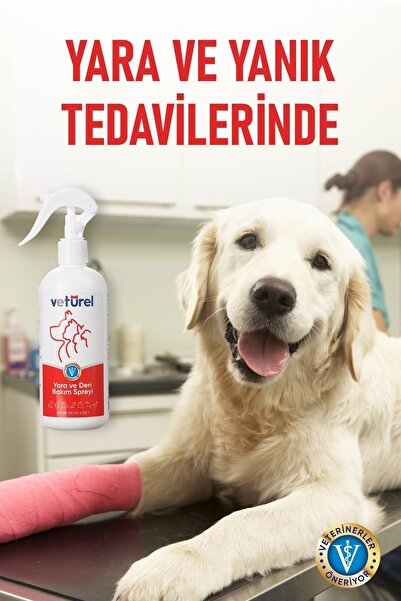 Veturel Kedi Köpek Yara Bakımı Kaşıntı Kızarıklık Tahriş Enfeksiyon Rahatlatıcı Hipokloröz Bakım Seti