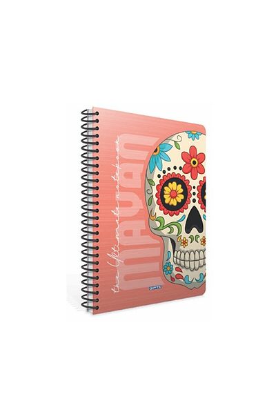 Gıpta Mayan Spiral Cardboard Cover Notebook (a4) 80 Sheets (Checkered)