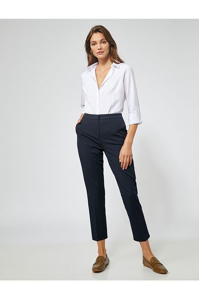 Koton Basic Trousers with Pocket Skinny Leg