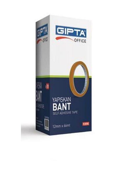 Gıpta Tape - Acrylic Yellow (12 MM * 66 METERS)