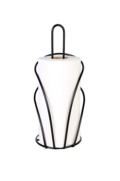 nilşah Luxury Towel Paper Holder-black