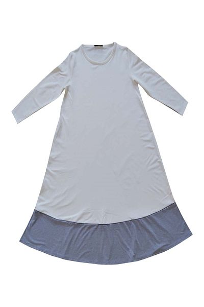 Puledro Rochie maxi oversize cu maneca lunga