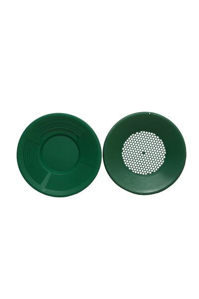 başarı ortopedi Yeşil Gold Pan Altın Eleği + Pan Üstü Elek Kumda Altın Yıkama Arama